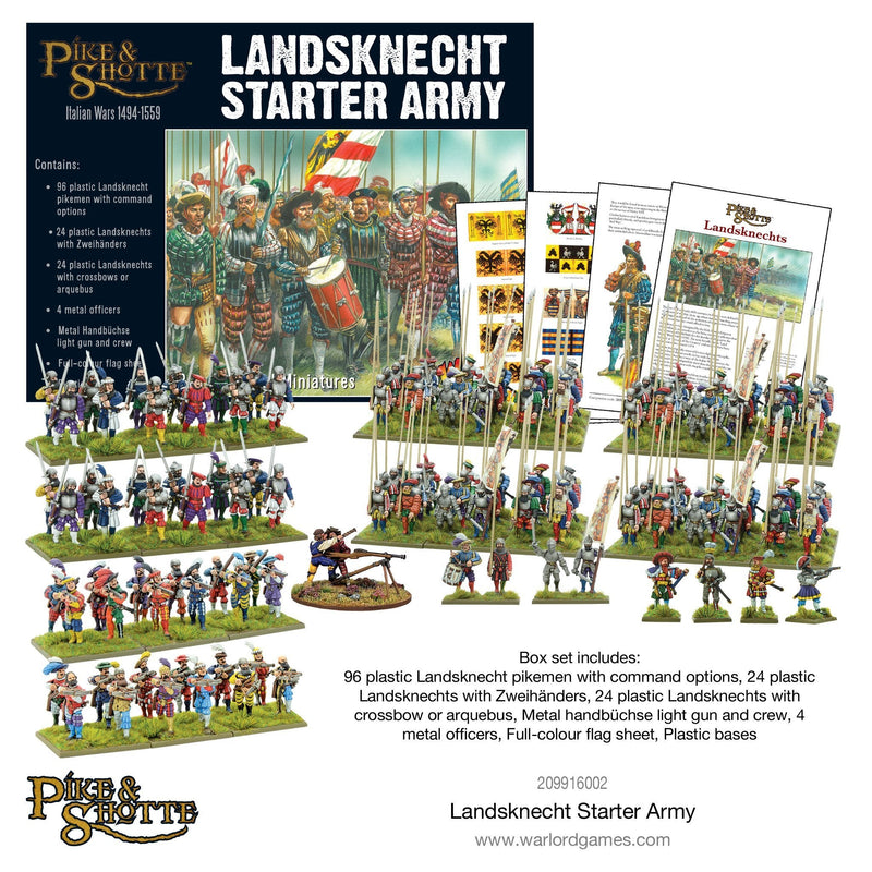 Pike & Shotte: Landsknecht Starter Army