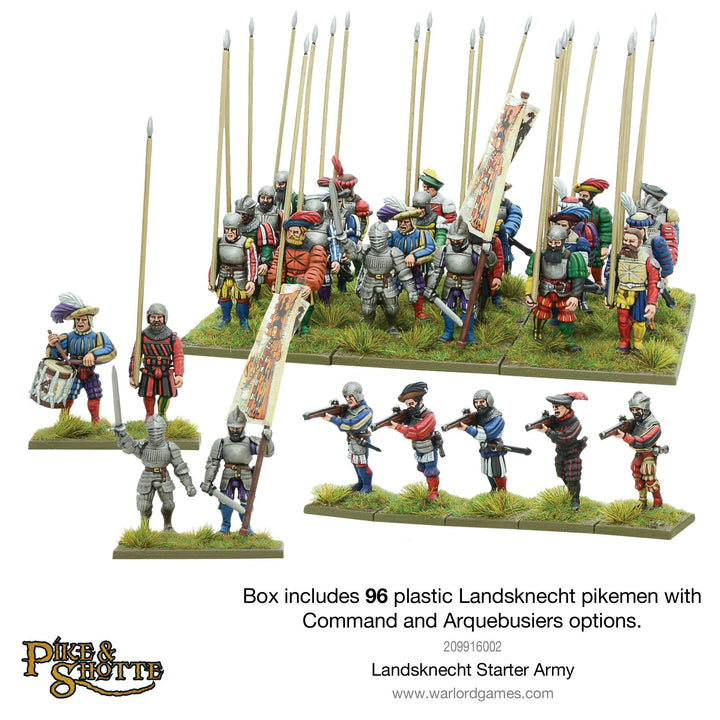 Pike & Shotte: Landsknecht Starter Army