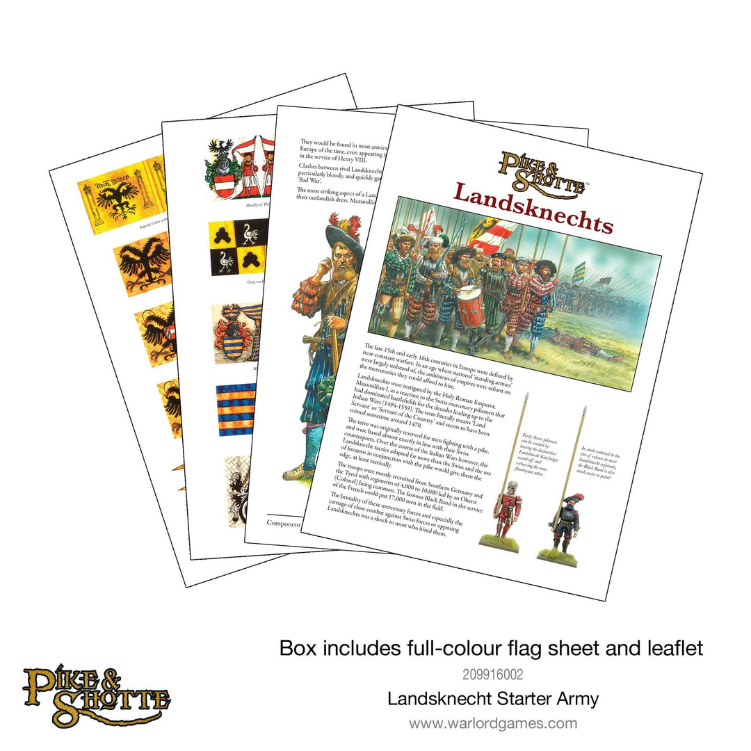 Pike & Shotte: Landsknecht Starter Army