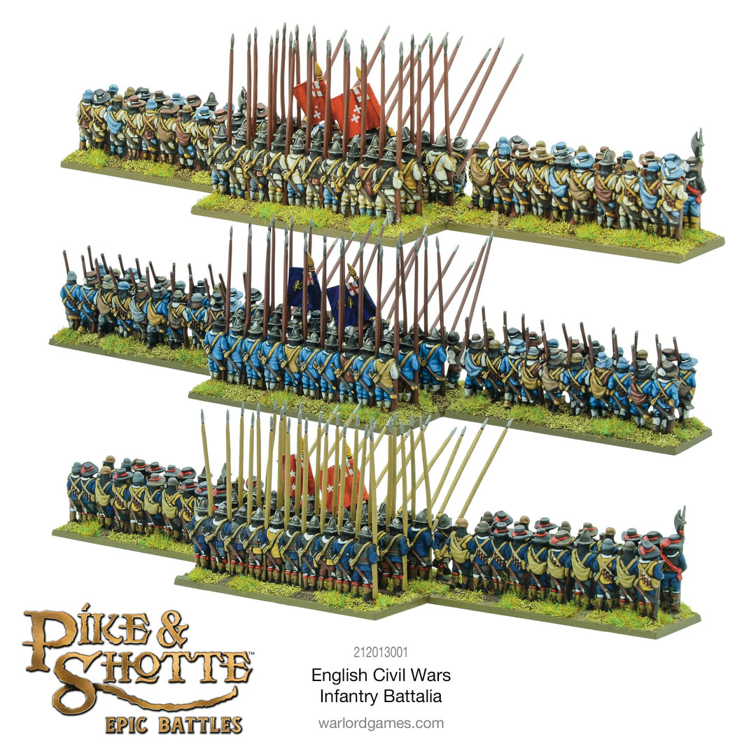 Pike & Shotte Epic Battles - English Civil Wars Infantry Battalia