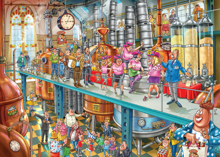 Wasgij Mystery 21: Trouble Brewing! (1000 brikker)