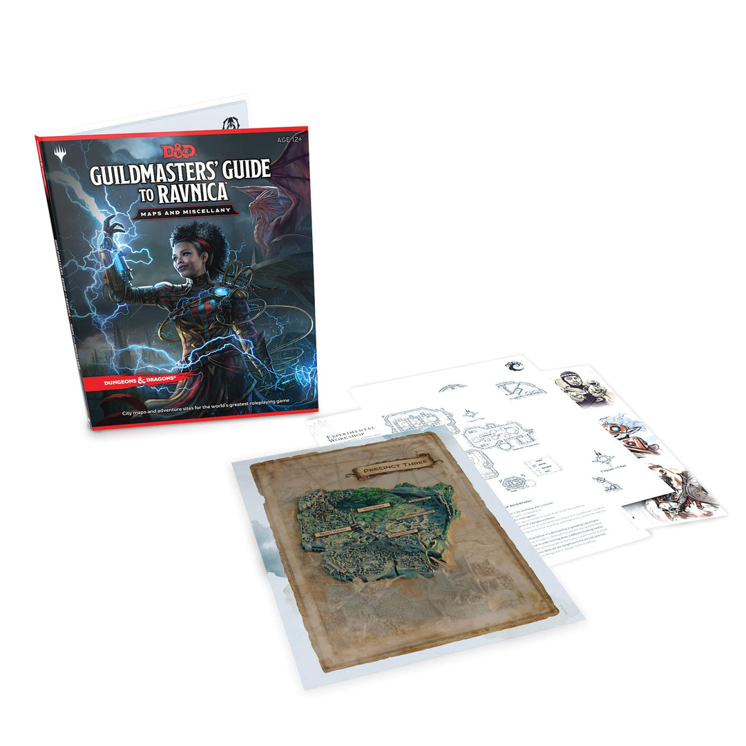 Dungeons & Dragons (5th Edition) - Guildmaster's Guide to Ravnica Maps and Miscellany