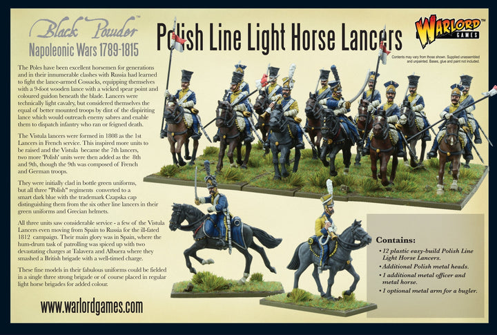 Black Powder: Napoleonic Wars - Polish Line Light Horse Lancers