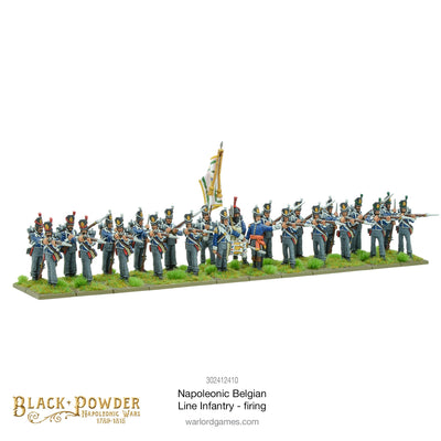 Black Powder: Napoleonic Wars - Belgian Line Infantry firing