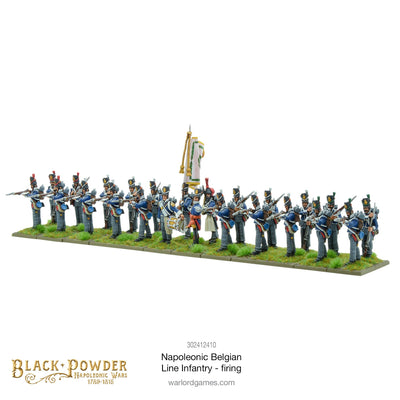 Black Powder: Napoleonic Wars - Belgian Line Infantry firing