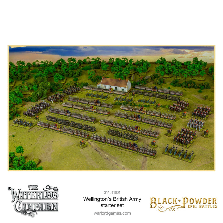 Black Powder Epic Battles: Waterloo - Wellington's British Starter Set