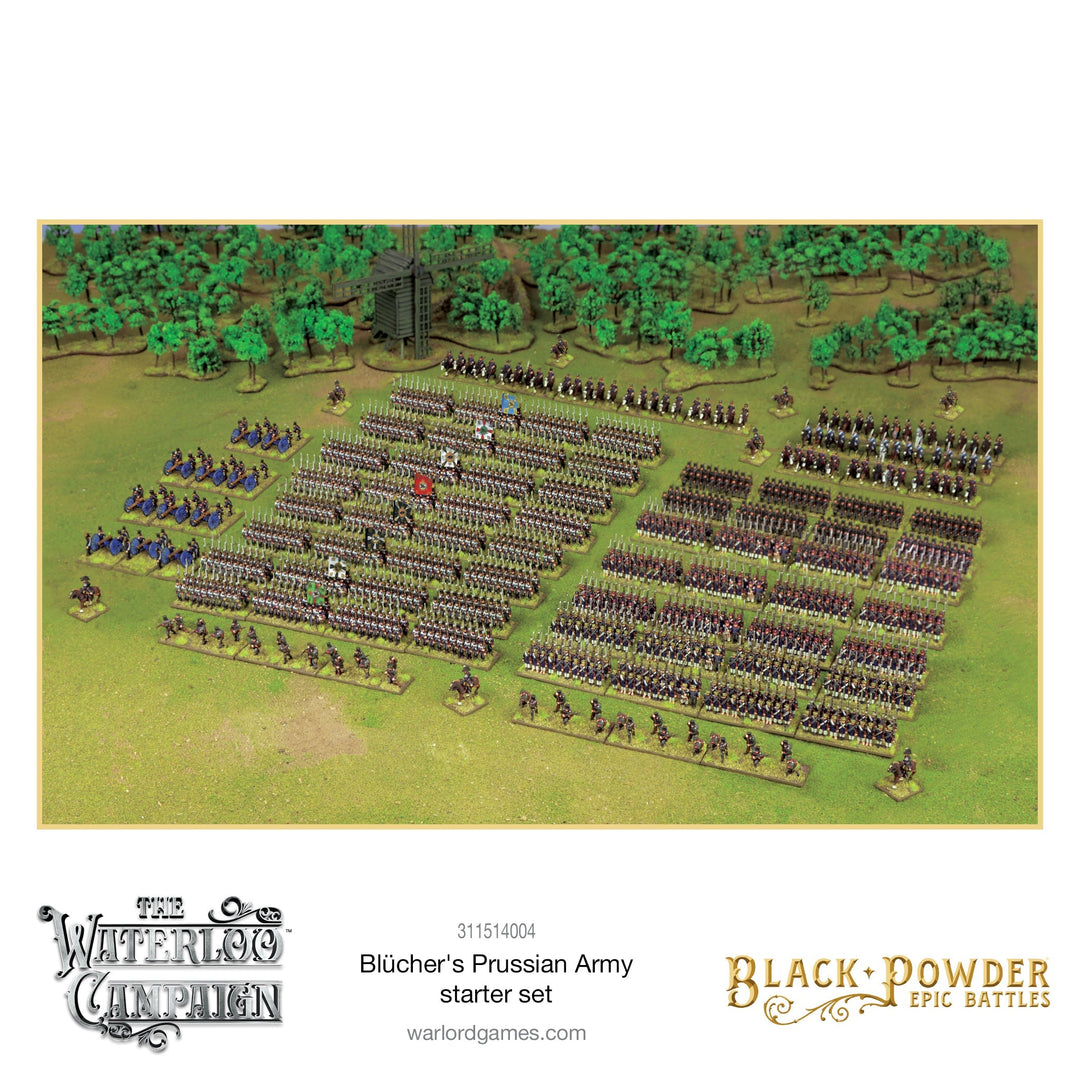 Black Powder Epic Battles - Waterloo: Blücher's Prussian Army starter set