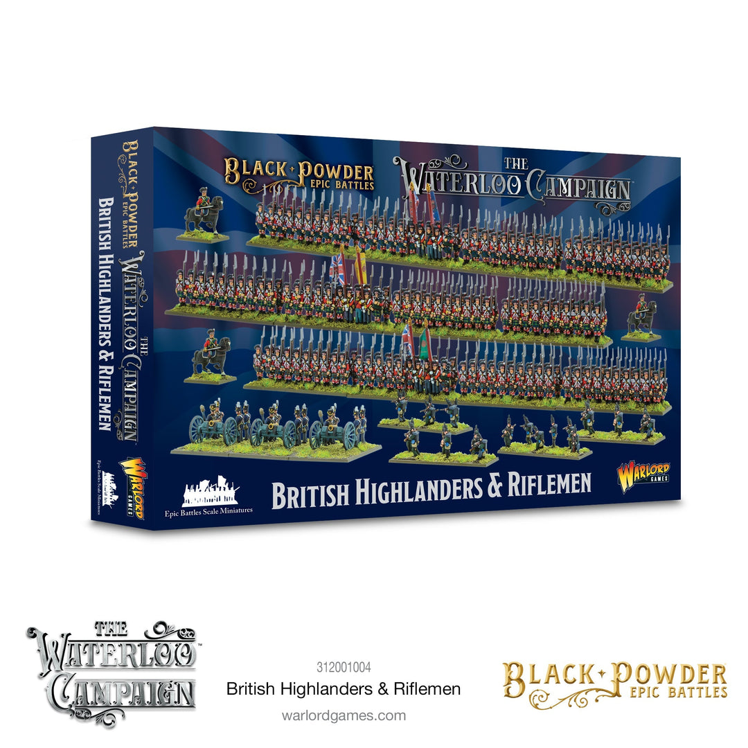 Black Powder: Epic Battles - British Highlanders & Riflemen