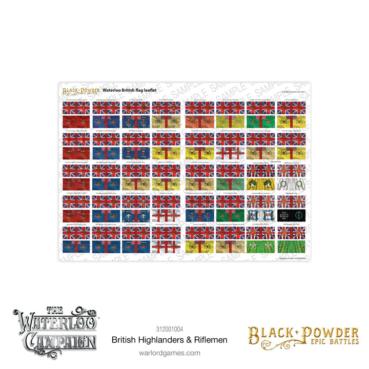 Black Powder: Epic Battles - British Highlanders & Riflemen