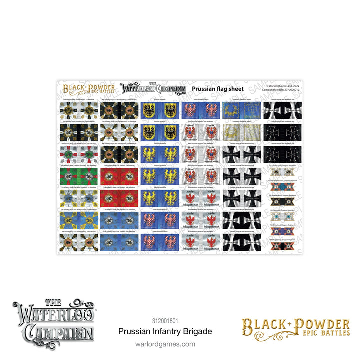 Black Powder Epic Battles - Waterloo: Prussian Infantry Brigade