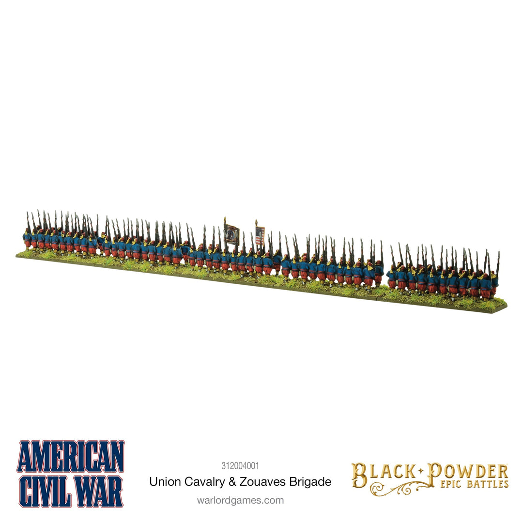 Black Powder Epic Battles - American Civil War Union Cavalry & Zouaves Brigade