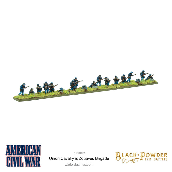 Black Powder Epic Battles - American Civil War Union Cavalry & Zouaves Brigade