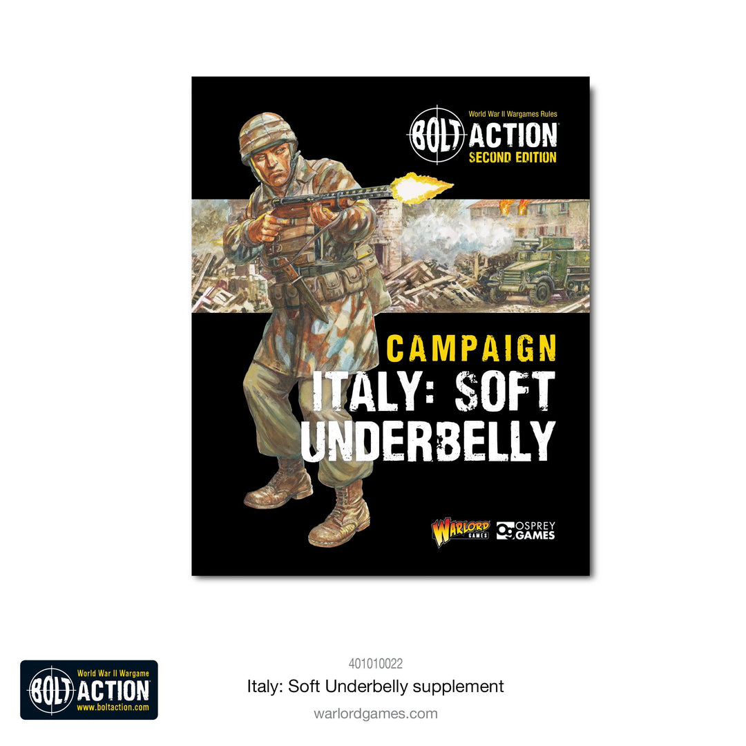 Bolt Action: Italy - Soft Underbelly (campaign book)