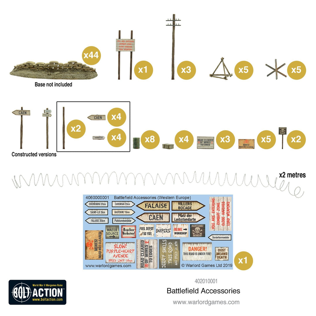 Bolt Action: Battlefield Accessories