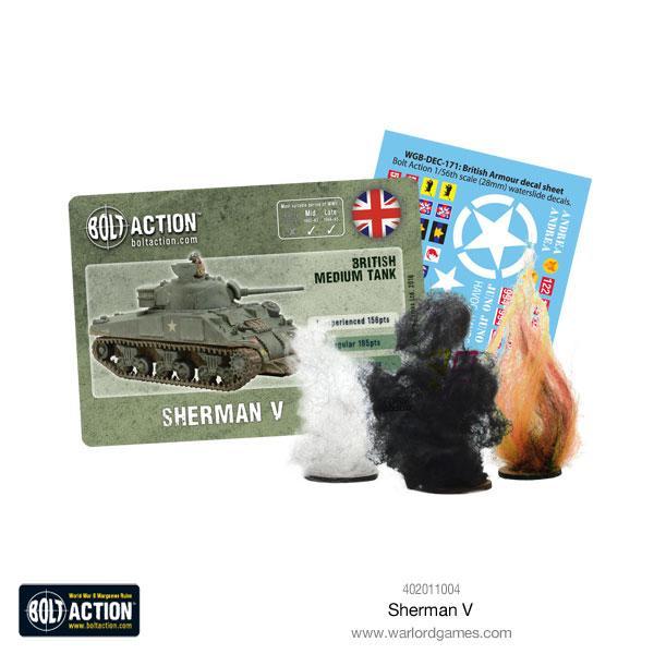 Bolt Action: Sherman V Plastic Tank