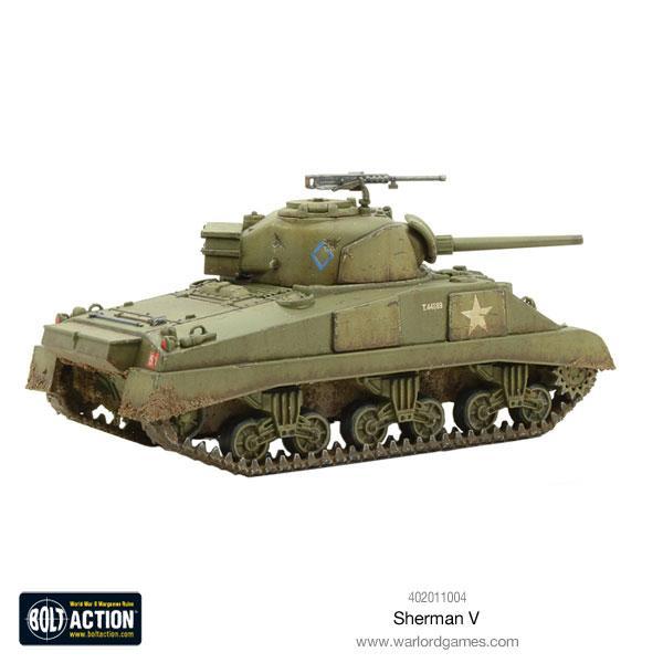 Bolt Action: Sherman V Plastic Tank