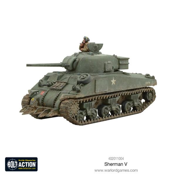 Bolt Action: Sherman V Plastic Tank