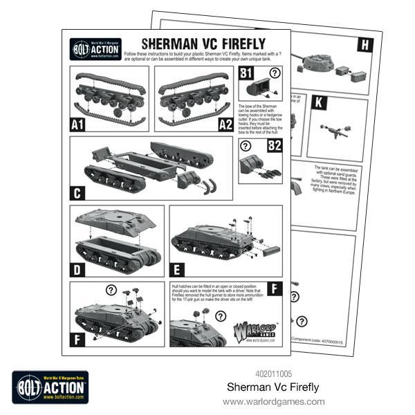 Bolt Action: Sherman Firefly Vc (Plastic Box)