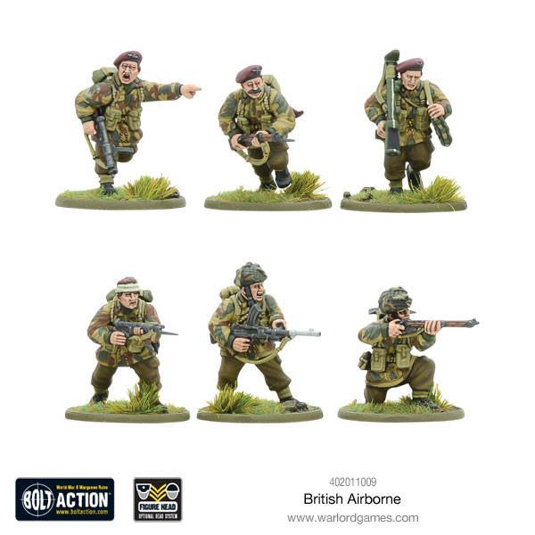 Bolt Action: British Airborne WWII Allied Paratroopers