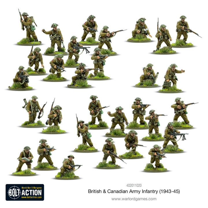 Bolt Action: British & Canadian Army infantry (1943-45)