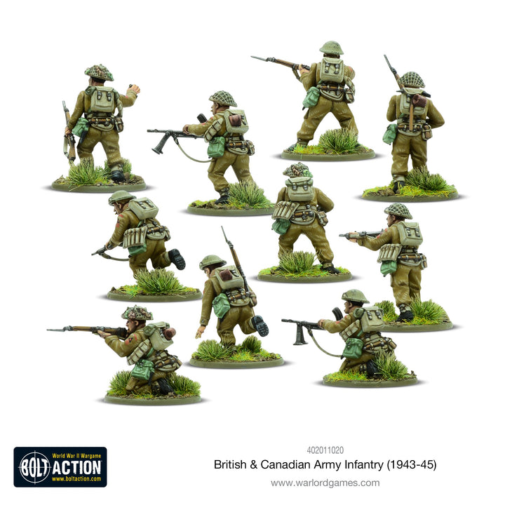 Bolt Action: British & Canadian Army infantry (1943-45)