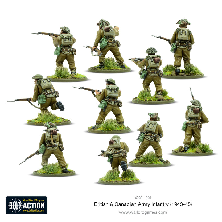 Bolt Action: British & Canadian Army infantry (1943-45)