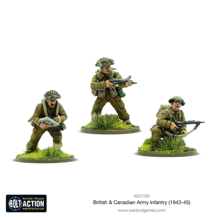 Bolt Action: British & Canadian Army infantry (1943-45)