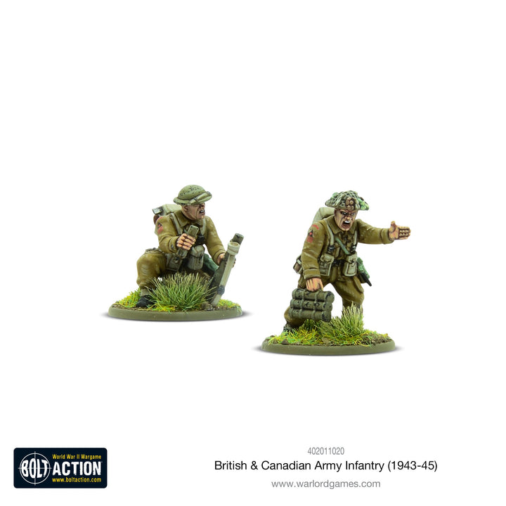 Bolt Action: British & Canadian Army infantry (1943-45)