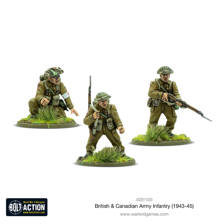 Bolt Action: British & Canadian Army infantry (1943-45)