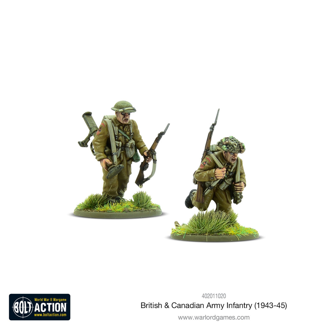 Bolt Action: British & Canadian Army infantry (1943-45)