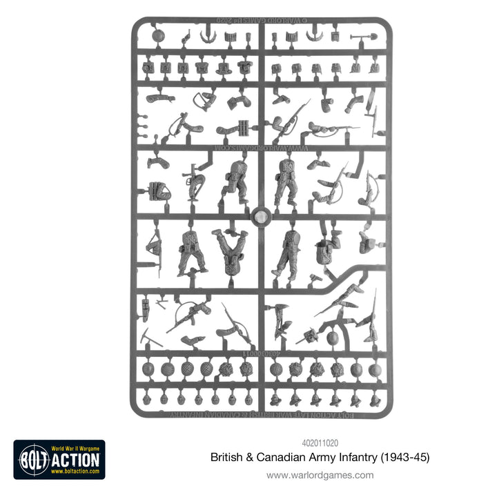 Bolt Action: British & Canadian Army infantry (1943-45)