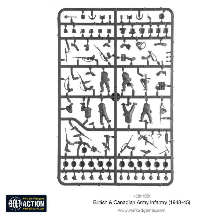 Bolt Action: British & Canadian Army infantry (1943-45)