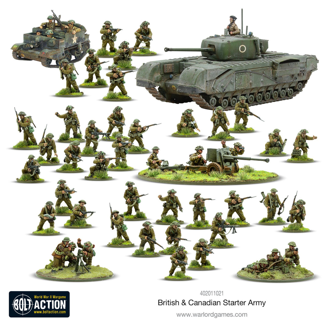 Bolt Action: British & Canadian Army (1943-45) Starter Army