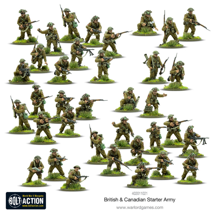 Bolt Action: British & Canadian Army (1943-45) Starter Army