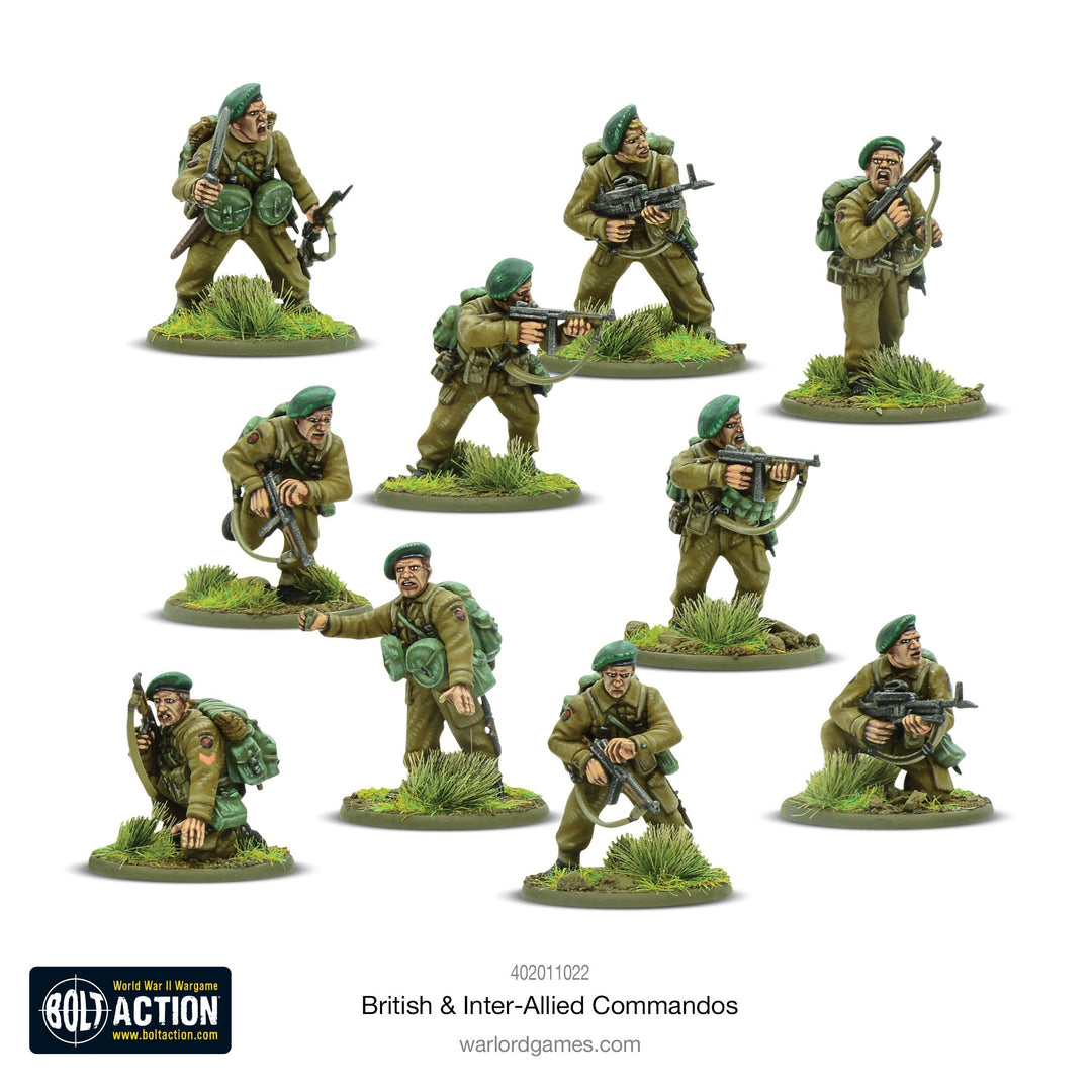 Bolt Action: British & Inter-Allied Commandos