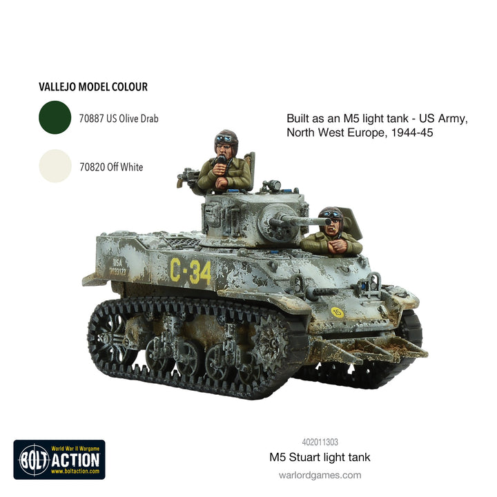 Bolt Action: M5 Stuart Light Tank