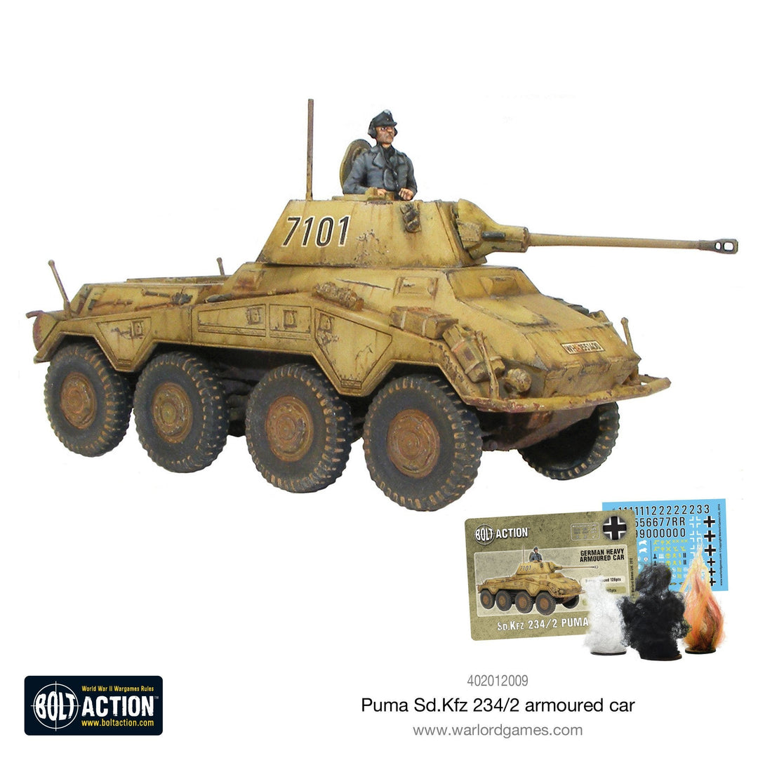 Bolt Action: Puma Sd.Kfz 234/2 Armoured Car