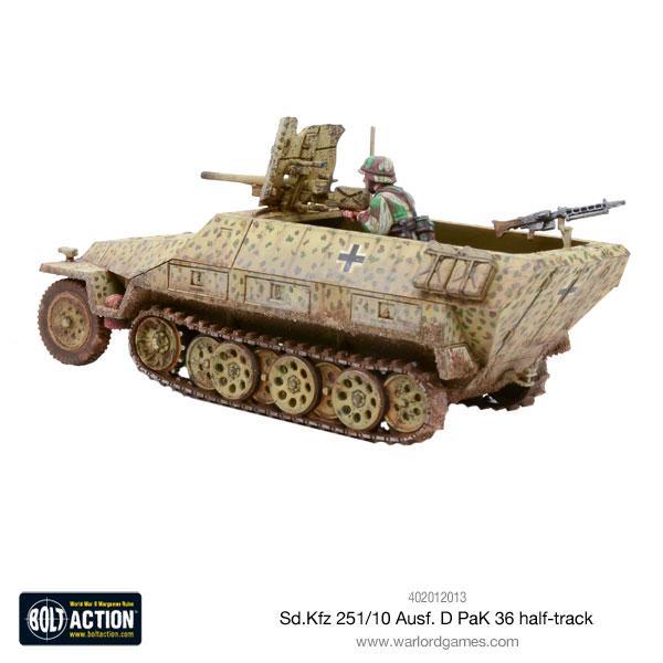 Bolt Action: Sd.Kfz 251/10 ausf D (37mm Pak) Half Track