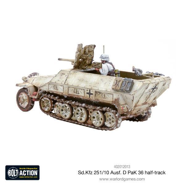 Bolt Action: Sd.Kfz 251/10 ausf D (37mm Pak 36) Half Track