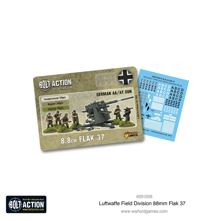 Bolt Action: Luftwaffe Field Division 88mm Flak 37