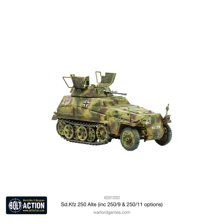 Bolt Action: Sd.Kfz 250 (Alte) Half-Track (Options For 250/1, 250/9 & 250/11 Variants)