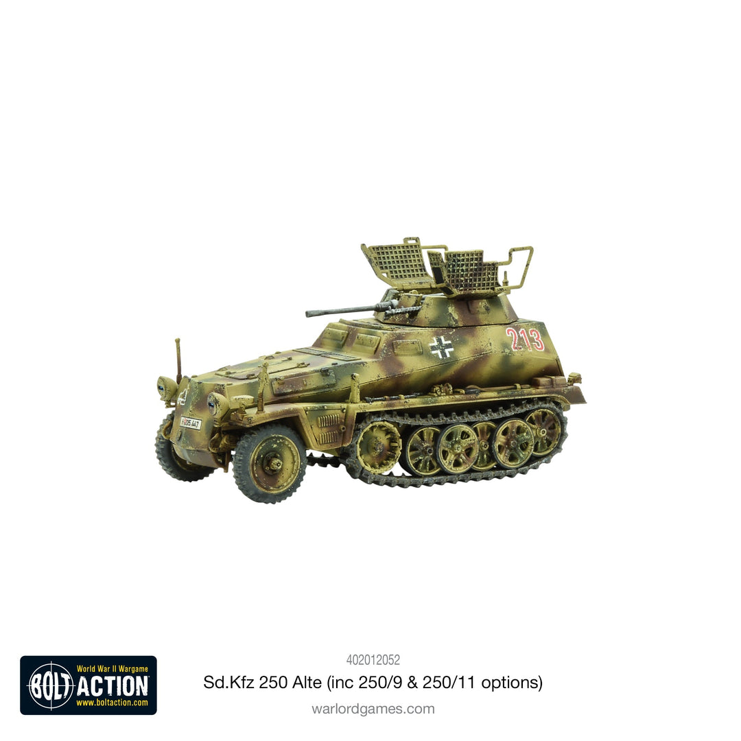 Bolt Action: Sd.Kfz 250 (Alte) Half-Track (Options For 250/1, 250/9 & 250/11 Variants)