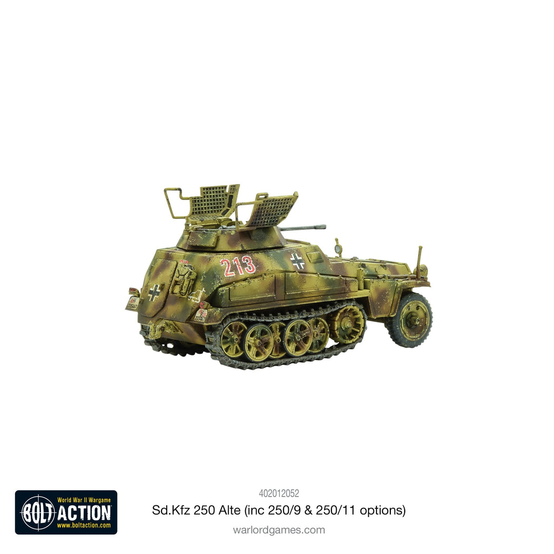 Bolt Action: Sd.Kfz 250 (Alte) Half-Track (Options For 250/1, 250/9 & 250/11 Variants)