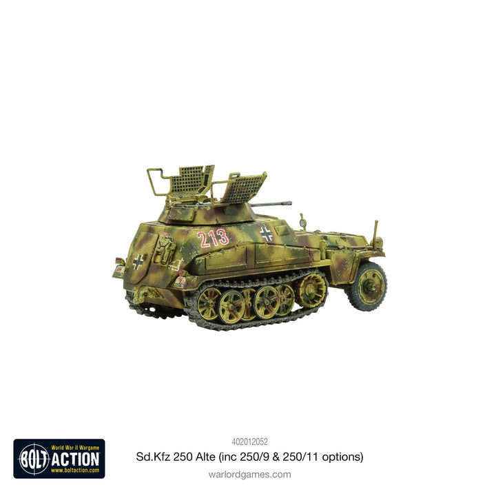 Bolt Action: Sd.Kfz 250 (Alte) Half-Track (Options For 250/1, 250/9 & 250/11 Variants)