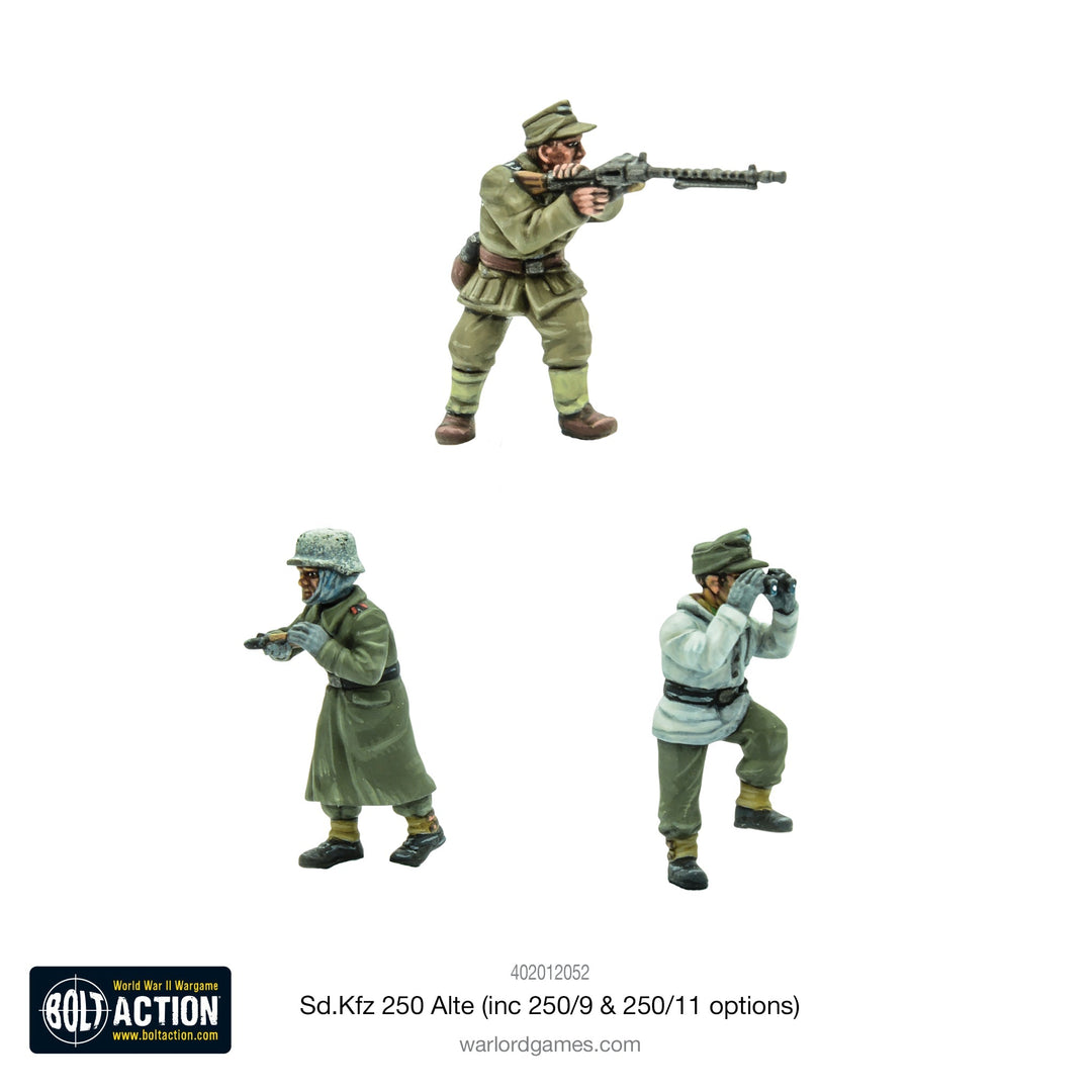 Bolt Action: Sd.Kfz 250 (Alte) Half-Track (Options For 250/1, 250/9 & 250/11 Variants)