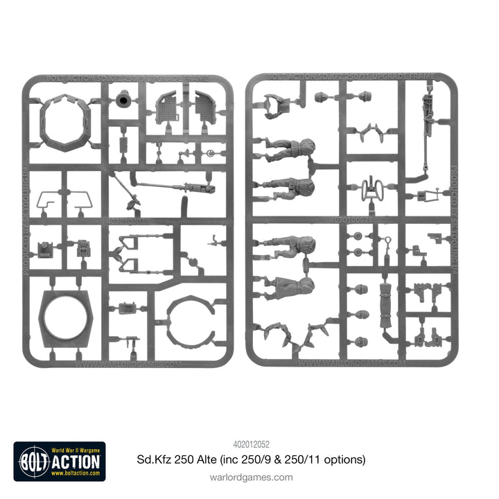 Bolt Action: Sd.Kfz 250 (Alte) Half-Track (Options For 250/1, 250/9 & 250/11 Variants)