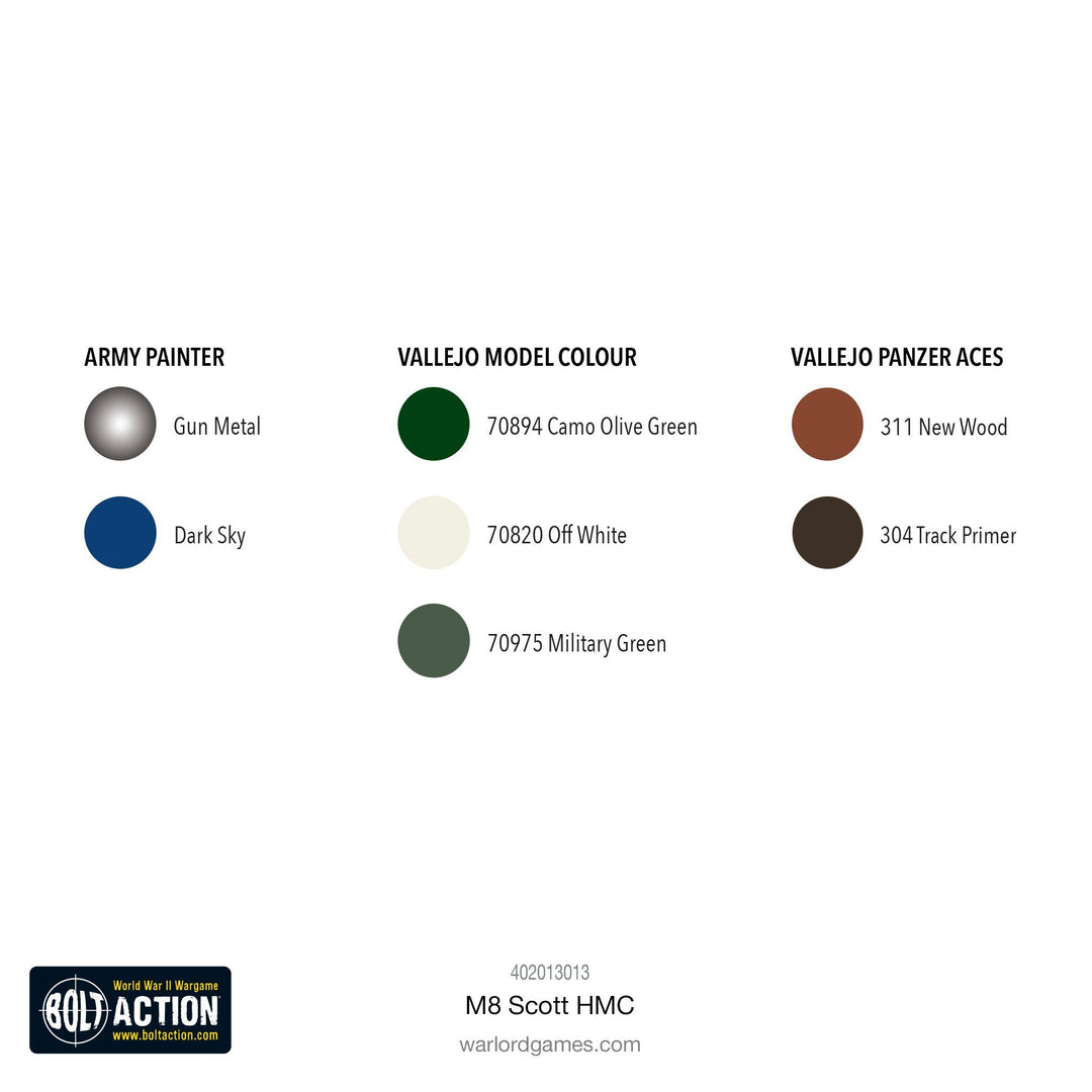 Bolt Action: M8 Scott HMC