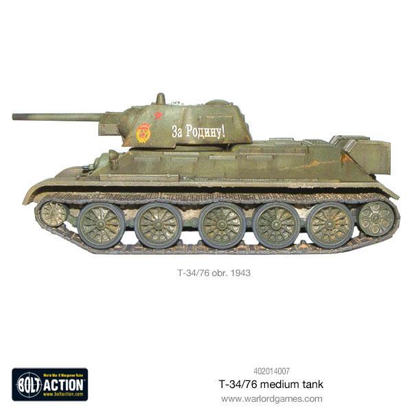 Bolt Action: T34/76 Medium Tank