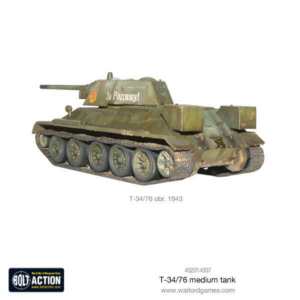 Bolt Action: T34/76 Medium Tank