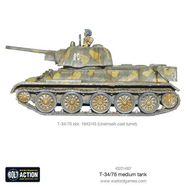 Bolt Action: T34/76 Medium Tank